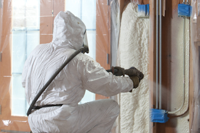 Spray Polyurethane Foam Insulation Homes